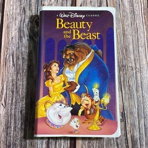 Rare Disney Beauty and the Beast Black Diamond VHS